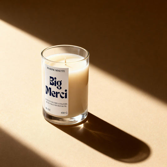 Bougie parfumée "BIG MERCI"