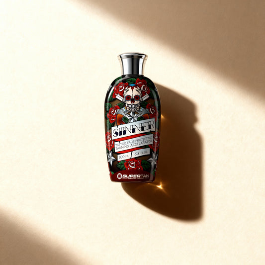 SuperTan “Sinner” Tanning Accelerator for Tattooed Skin